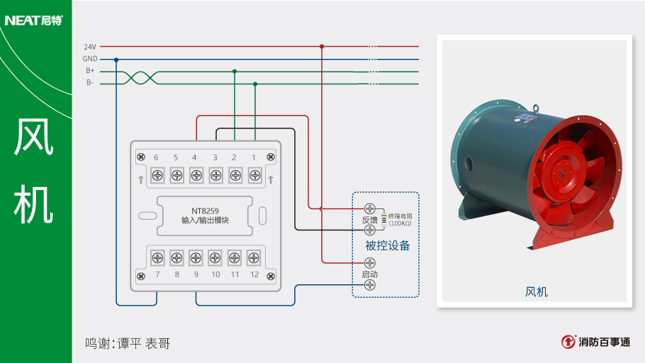 尼特NT8259輸入/輸出模塊接線(xiàn)